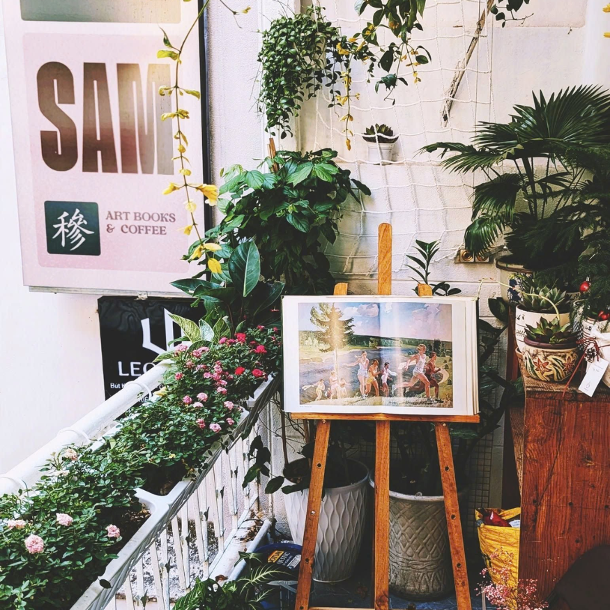 Sam 䅟 – Art Books & Coffee – Nơi đưa nghệ thuật về gần hơn với mọi người
