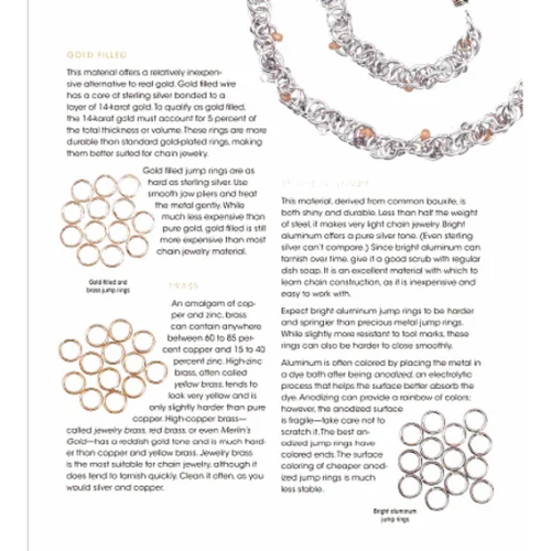 BEADED CHAIN MAIL JEWELRY